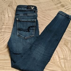 American Eagle Super Hi-Rise Jeggings size 2